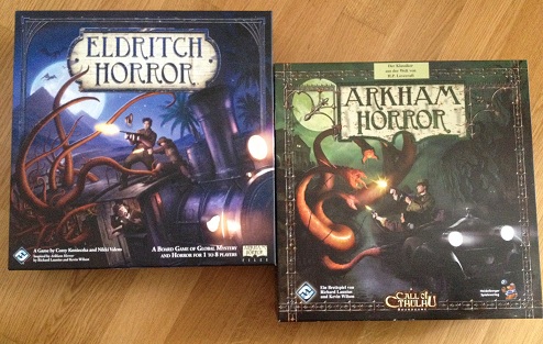 Arkham Horror vs. Eldritch Horror – ein kurzer Vergleich