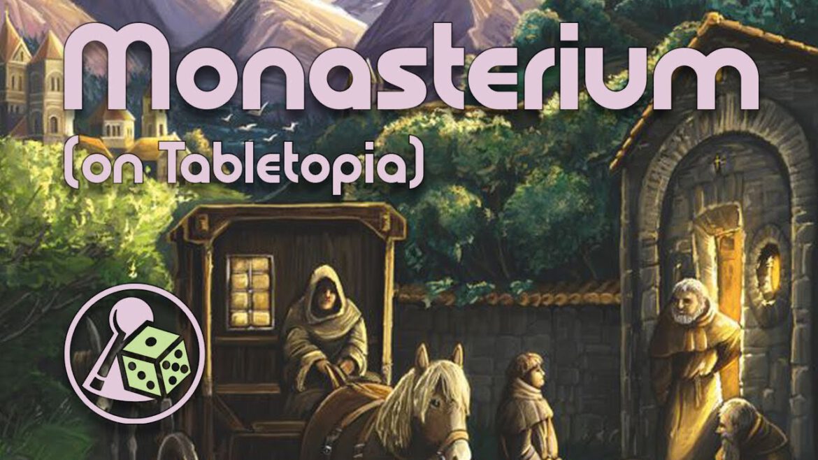 Ein kurzer Blick auf Monasterium (auf Tabletopia)